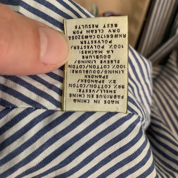 Elevenses statement trench coat with corset back size 12 - Picture 7 of 8